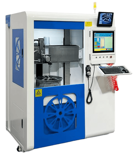 Diamond Cutting CNC Lathe DCM35P-MAX - Blast Wash UK